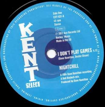 SP Nightchill: I Don't Play Games / You Got What It Takes LTD