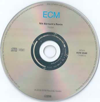 CD Nik Bärtsch's Ronin: Holon