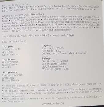 CD/DVD Nikki Yanofsky: Ella...Of Thee I Swing DLX