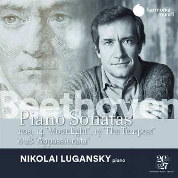 CD Ludwig van Beethoven: Piano Sonatas: Nos 14 "Moonlight", 17 "The Tempest" & 23 "Appassionata"
