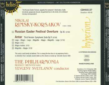 CD Philharmonia Orchestra: Antar / Russian Easter Festival