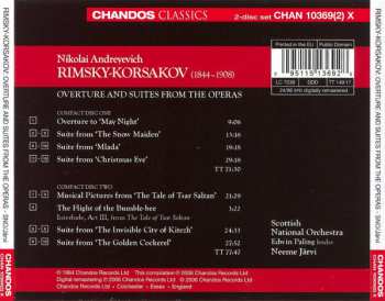 2CD Nikolai Rimsky-Korsakov: Overture And Suites From The Operas