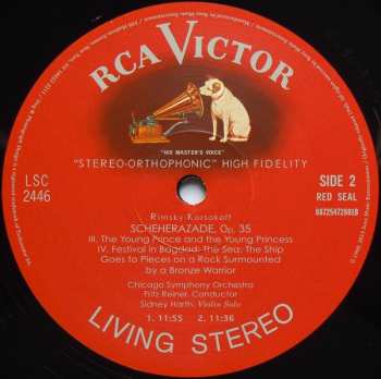 LP Fritz Reiner: Scheherazade LTD