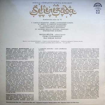 LP The Czech Philharmonic Orchestra: Šeherezáda. Symfonická Suita Op. 35