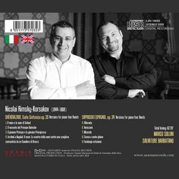 CD Nikolai Rimsky-Korsakov: Shéhérazade & Capriccio Espagnol