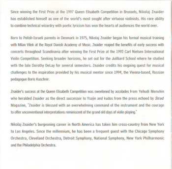 CD Nikolaj Znaider: Bravo! (Virtuoso And Romantic Encores For Violin)