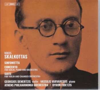 SACD Vassilis Varvaresos: Sinfonietta; Concerto For Violin, Piano And Orchestra; Etc.