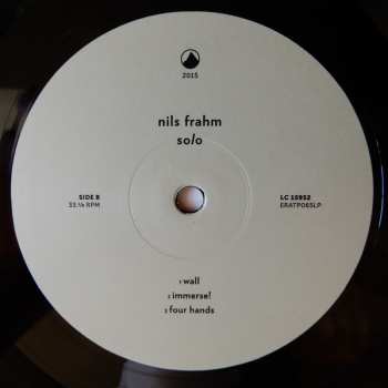 LP Nils Frahm: Solo