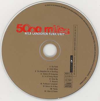 CD Nils Landgren Funk Unit: 5000 Miles