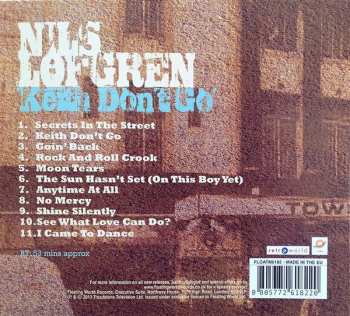 CD Nils Lofgren: Keith Don't Go