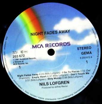 LP Nils Lofgren: Night Fades Away