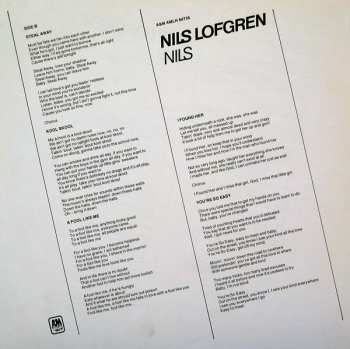 LP Nils Lofgren: Nils
