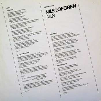 LP Nils Lofgren: Nils