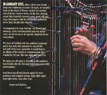 CD Nils Lofgren: UK 2015 Face The Music Tour