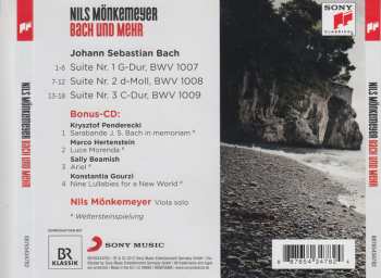 2CD Nils Mönkemeyer: Bach Und Mehr