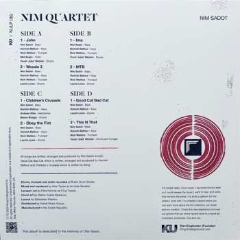 2LP Nim Sadot: Nim Quartet  LTD