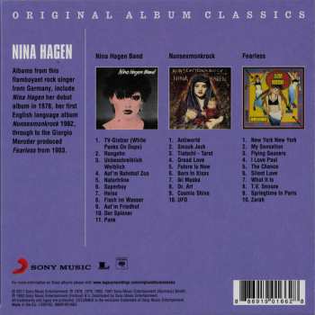 3CD/Dobozkészlet Nina Hagen: Original Album Classics