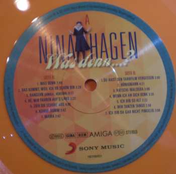 LP Nina Hagen: Was Denn… ? (The Amiga Recordings) CLR