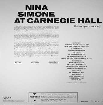 2LP Nina Simone: At Carnegie Hall (The Complete Concert) CLR | LTD | NUM