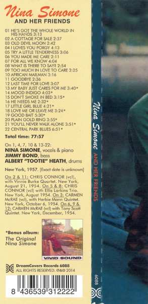 CD Nina Simone: Nina Simone And Her Friends (An Intimate Variety Of Vocal Charm)