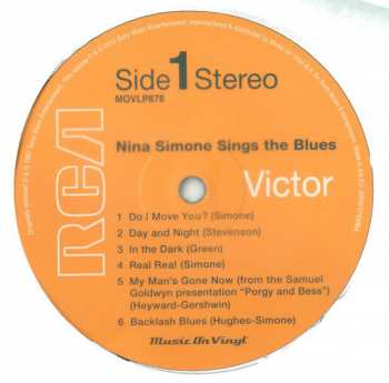 LP Nina Simone: Nina Simone Sings The Blues