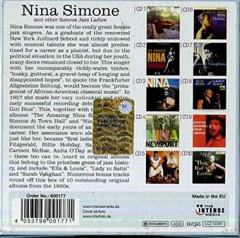 10CD/Dobozkészlet Nina Simone: Nina Simone The Amazing Nina Simone And Other Famous Jazz Ladies