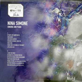 LP Nina Simone: Singing And Piano LTD |  CLR