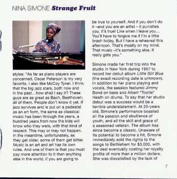 2CD Nina Simone: Strange Fruit