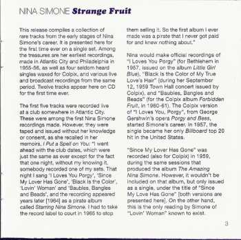 2CD Nina Simone: Strange Fruit