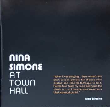 CD Nina Simone: Nina Simone At Town Hall + The Amazing Nina Simone