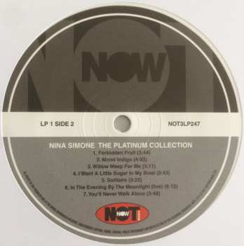 3LP Nina Simone: The Platinum Collection - 42 All Time Classics CLR