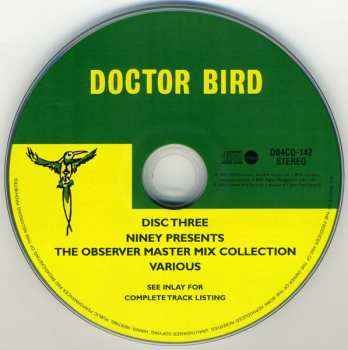 4CD/Dobozkészlet Niney The Observer: The Observer Master Mix Collection