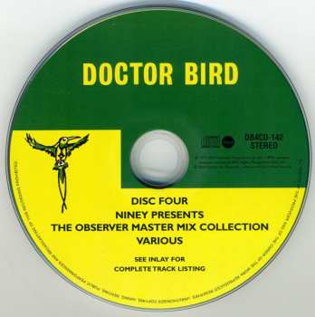 4CD/Dobozkészlet Niney The Observer: The Observer Master Mix Collection