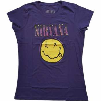 Merch Nirvana: Dámské Tričko Xerox Smiley Pink  XS