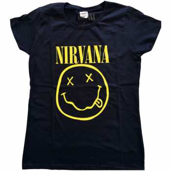 Merch Nirvana: Női Póló Yellow Smiley 