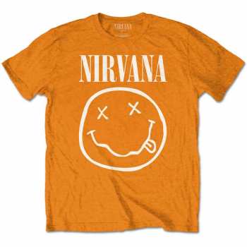 Merch Nirvana: Gyerek póló White Smiley 