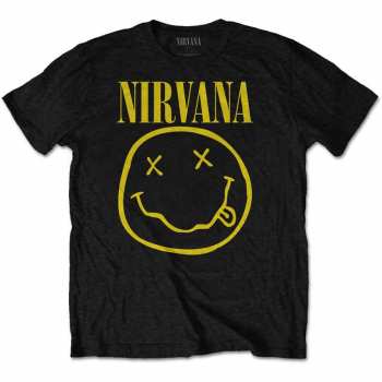 Merch Nirvana: Gyerek póló Yellow Smiley 
