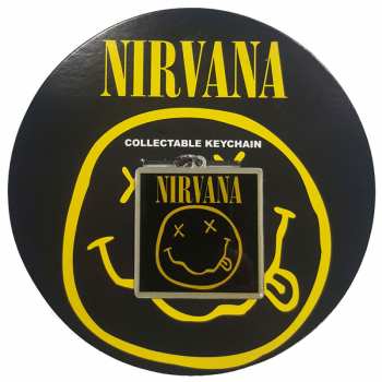 Merch Nirvana: Kulcstartó Smiley 