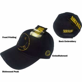 Merch Nirvana: Kšiltovka Smiley