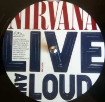 2LP Nirvana: Live And Loud