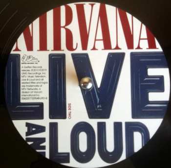 2LP Nirvana: Live And Loud