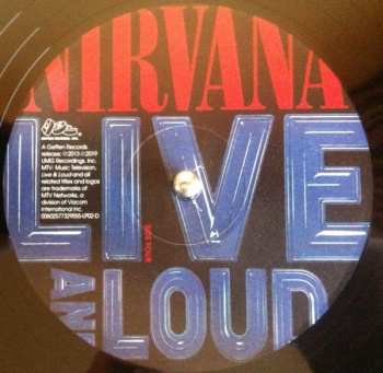 2LP Nirvana: Live And Loud