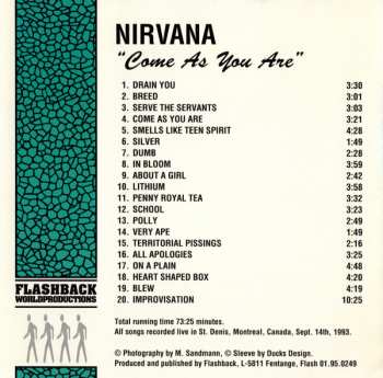 CD Nirvana: Come As You Are