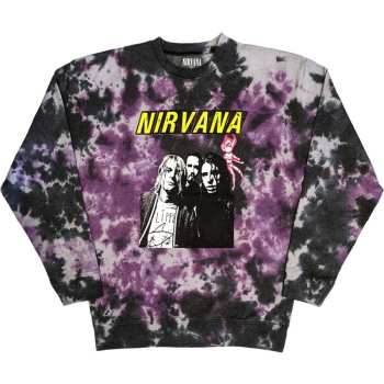 Merch Nirvana: Nirvana Unisex Sweatshirt: Flipper (wash Collection) (small) S