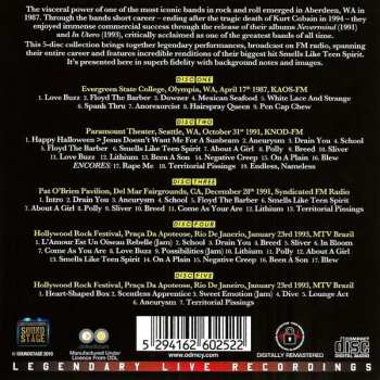 5CD/Dobozkészlet Nirvana: The Broadcast Collection 1987- 1993