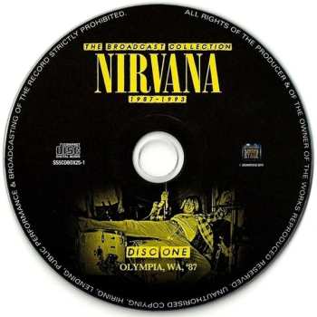 5CD/Dobozkészlet Nirvana: The Broadcast Collection 1987- 1993