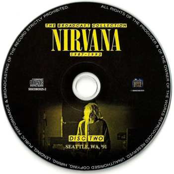 5CD/Dobozkészlet Nirvana: The Broadcast Collection 1987- 1993