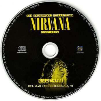 5CD/Dobozkészlet Nirvana: The Broadcast Collection 1987- 1993