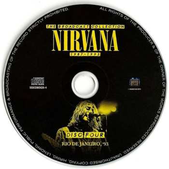 5CD/Dobozkészlet Nirvana: The Broadcast Collection 1987- 1993
