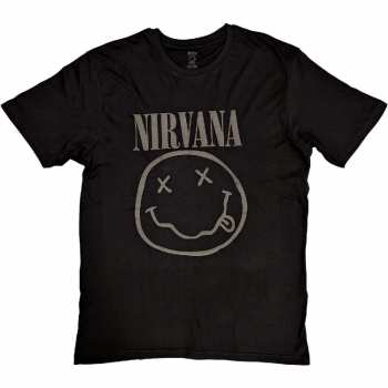 Merch Nirvana: Póló Black Smiley